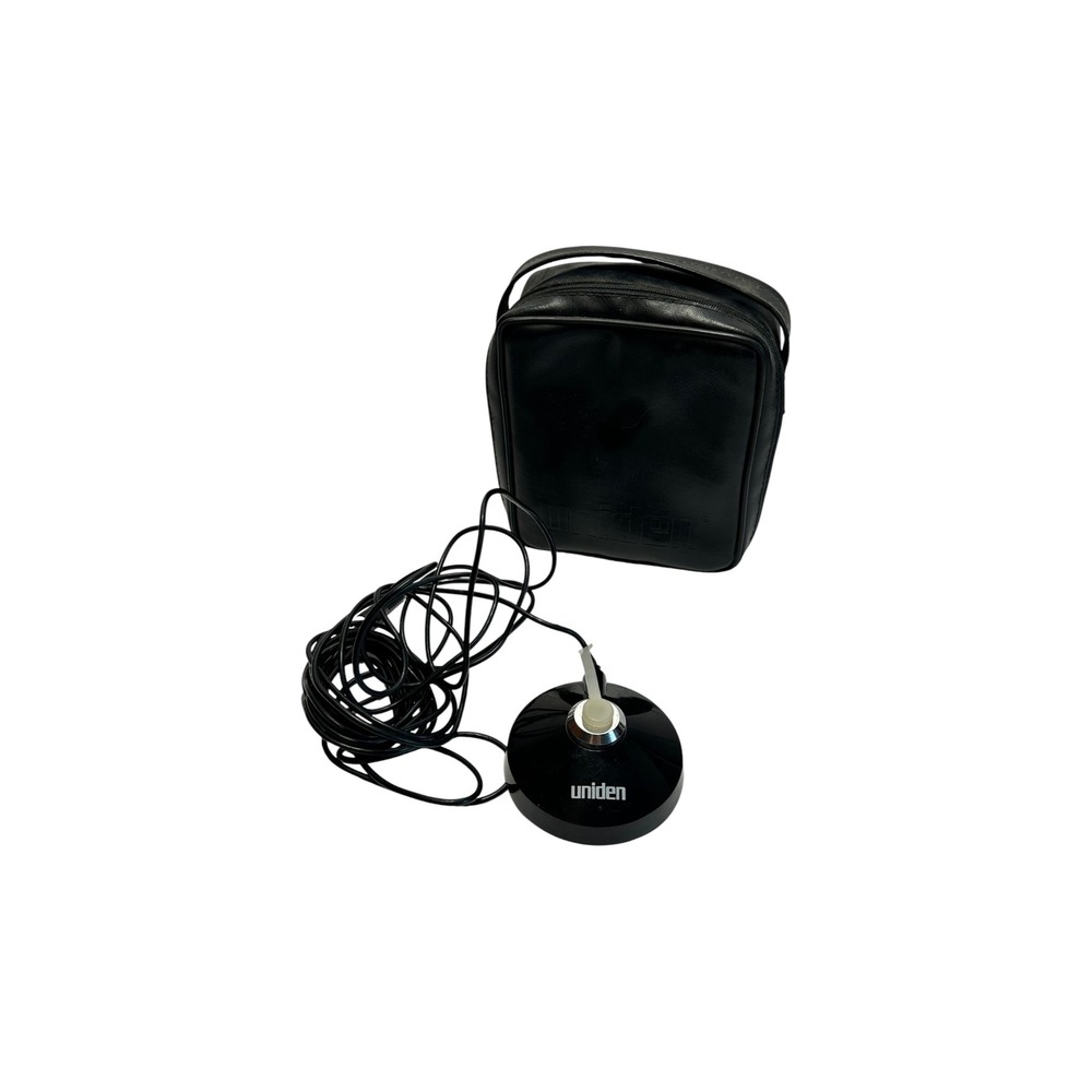 Uniden Magnetic Mount Antenna with Carrying Case Black Mobile Radio Accessory